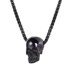 Men's Stainless Steel Skull Pendant