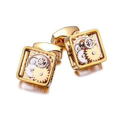 Men's Mechanical Design Cufflinks