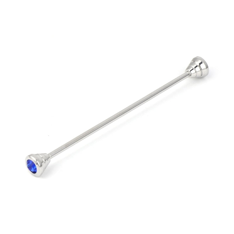 Men's Crystal Necktie Clip