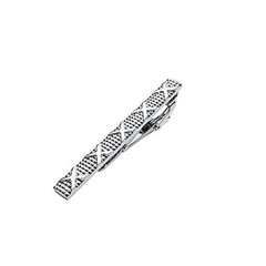 Geometric Patterned Tie Pin