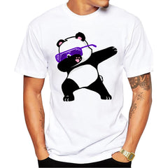 Men's Funny Animal Cotton T-Shirt