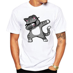 Men's Funny Animal Cotton T-Shirt