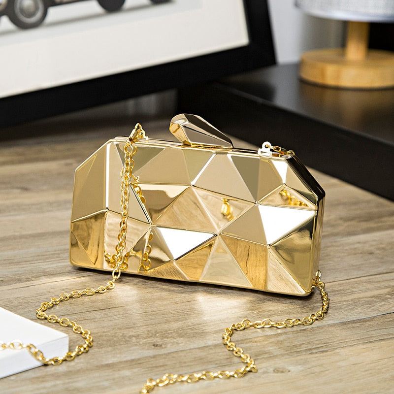 Women's Geometric Evening Clutch