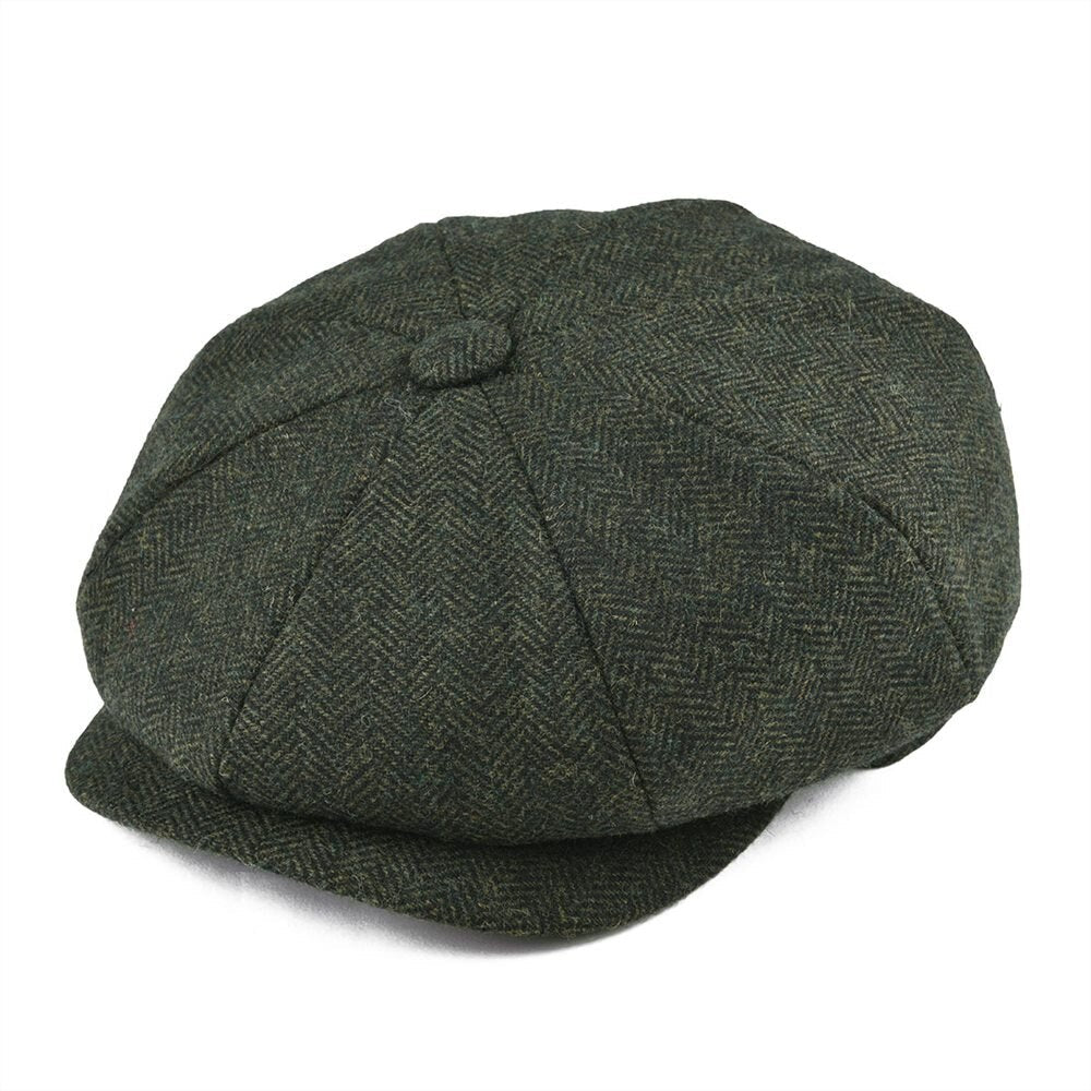 Men's Casual Autumn Tweed Cap