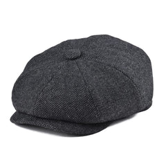 Men's Casual Autumn Tweed Cap