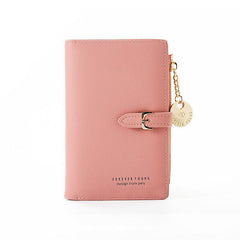 Women's PU Leather Short Wallet