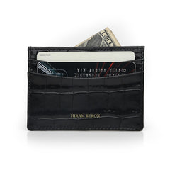 Elegant Patent Genuine Leather Women's Cardholder