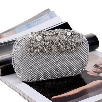 Exquisite Sparkling Jeweled Women's Evening Bag