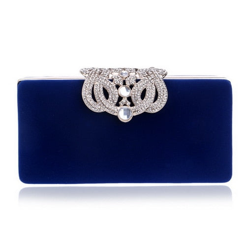 Luxury Vintage Rhinestone Women's Clutch Bag