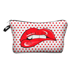 Women's Printed Makeup Bag