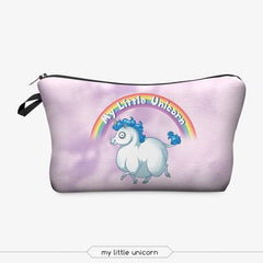 Women's Printed Makeup Bag