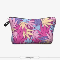 Women's Printed Makeup Bag