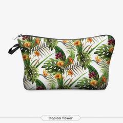 Women's Printed Makeup Bag