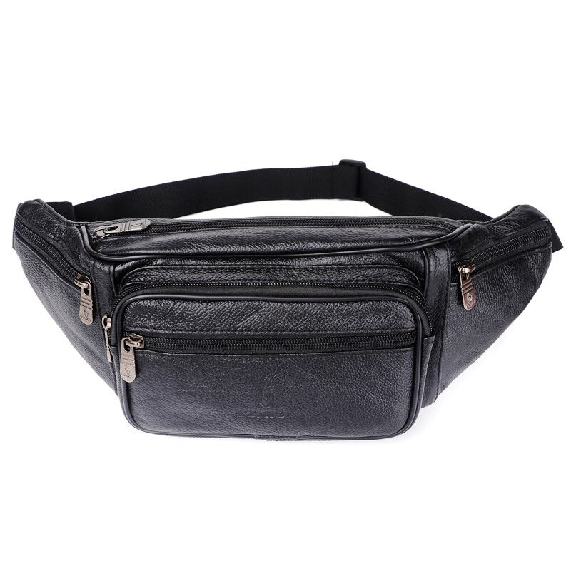 Genuine Leather Waist Bag