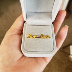 Personalized Name Earrings For Women