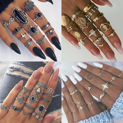 Vintage Styled Rings Set