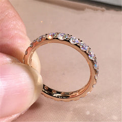 Women's 925 Silver Ring with Cubic Zirconia