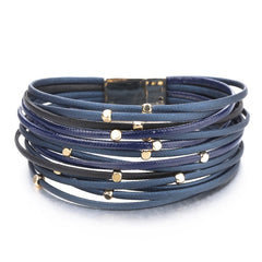 Boho Genuine Leather Bracelet for Women