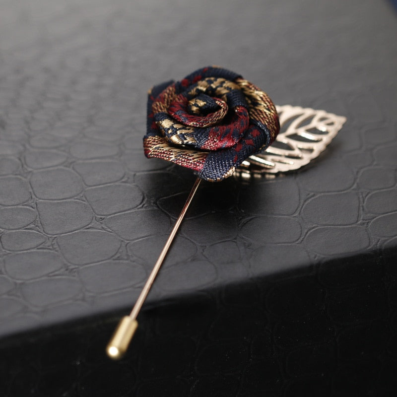 Women's Boho Rose Shaped Brooch