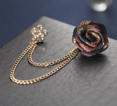 Women's Boho Rose Shaped Brooch