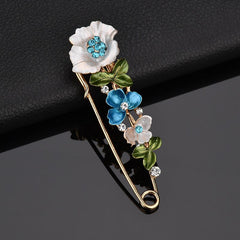Women's Vintage Floral Pin