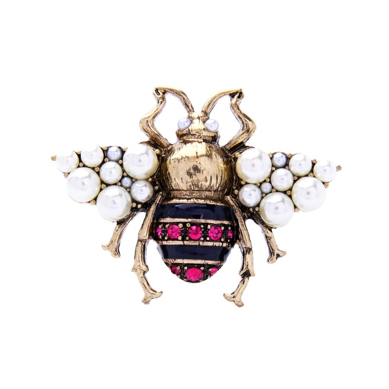 Women's Brooch in Shape of Bee
