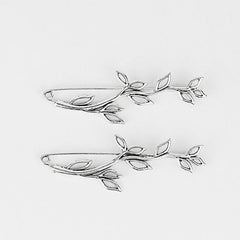 Women's Bohemian Silver Brooch