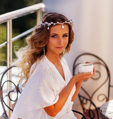 Women's Crystal Charm Wedding Headband