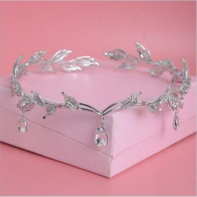 Women's Crystal Charm Wedding Headband