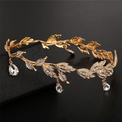 Women's Crystal Charm Wedding Headband