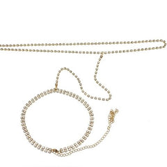 Women's Rhinestone Leg Chain