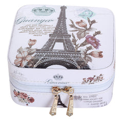 PU Leather Fashion Casket Mini Jewelry Storage Box