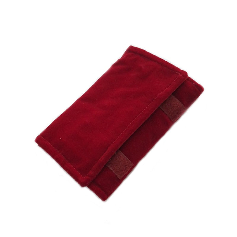 Folding Velvet Jewelry Organizer Roll