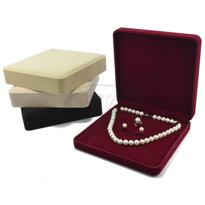 Velvet Jewelry Tray for Necklace