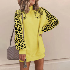 Women's Leopard Printed Pullover