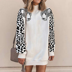 Women's Leopard Printed Pullover