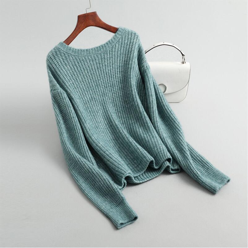 Women's Casual Round Neck Jumper