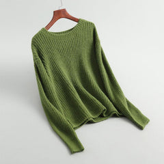 Women's Casual Round Neck Jumper