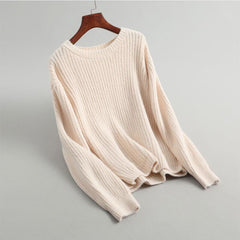 Women's Casual Round Neck Jumper