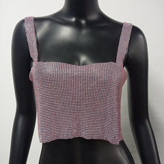Women's Sequined Short Top