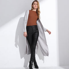 Fashion Winter Warm High-Waisted Women's Pants