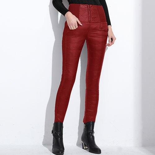Fashion Winter Warm High-Waisted Women's Pants
