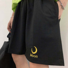 Large Unisex Shorts in Grey and Black