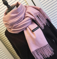 Women's Cashmere Scarf with Tassel