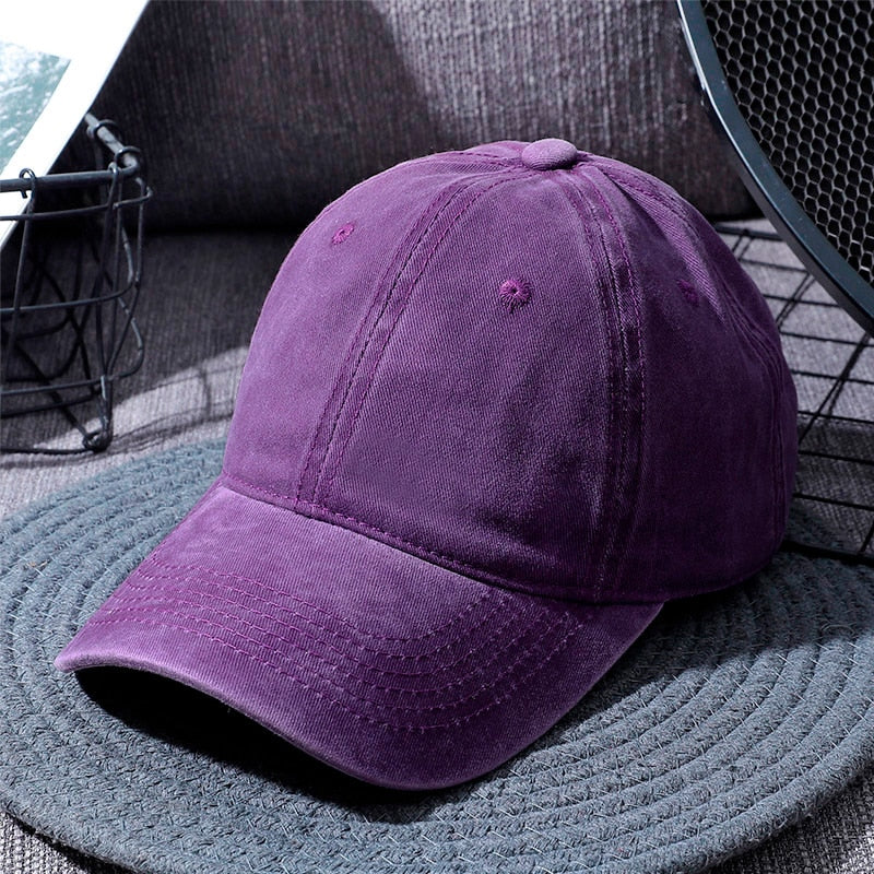 Women's Candy Color Sports Cap