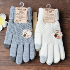 Women's Touch Screen Wool Gloves