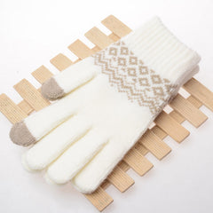 Women's Touch Screen Wool Gloves