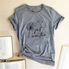 Breathable Crew Neck T-Shirt for Women