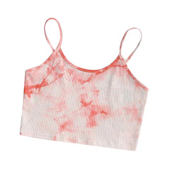 Women's Tiedye Textured Tank Top