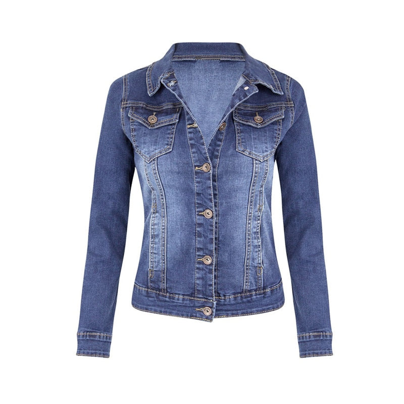 Women's Classic Short Denim Jacket